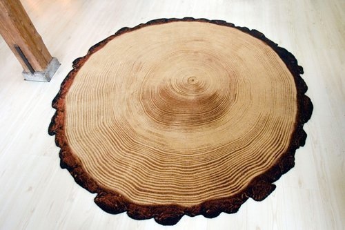 Woody Wood Rug
