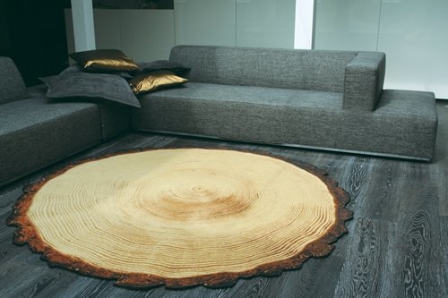 Woody Wood Rug
