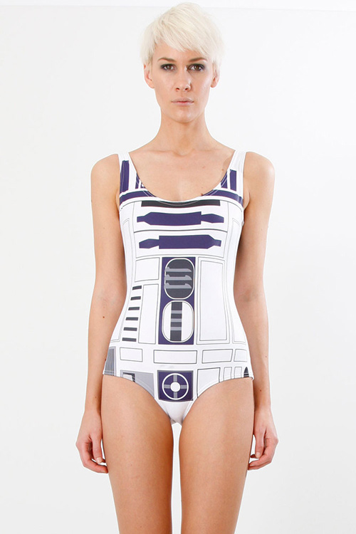 This R2D2 swimsuit by Black Milk might just be the best Star Wars swimwear 