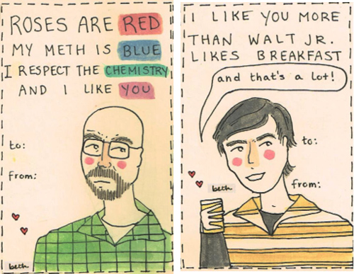 Dexter Valentine Card